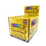 Slow Rise Cheese Squishy - 12 Pieces Per Retail Ready Display 26733