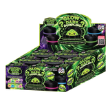Fun Doh Squishy Glow-in-the-Dark Mystery Dumpling Black Steamer Toy - 12 Pieces Per Retail Ready Display 26788