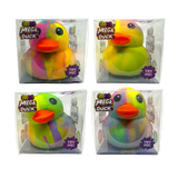 Fun Doh™ SquishZilla™ Mega Stretchy Squishy Tie Dye Duck - 8 Pieces Per Retail Ready Display 26811