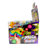 Fun Doh™ SquishZilla™ Mega Stretchy Squishy Tie Dye Duck - 8 Pieces Per Retail Ready Display 26811