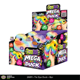 Fun Doh™ SquishZilla™ Mega Squishy Tie Dye Duck - 8 Pieces Per Retail Ready Display 26811