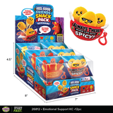 Emotional Support Snack Pack Keychains - 12 Pieces Per Retail Ready Display 26812
