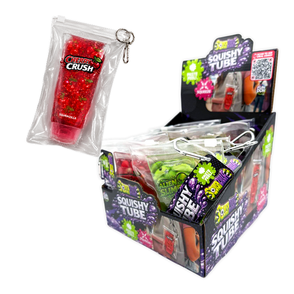 Fun Doh Squishzilla Squishy Tube Toy - 12 Pieces Per Retail Ready Display 26855