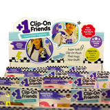 Clip-on Soft Plush Friends - 12 Pieces Per Retail Ready Display 26872