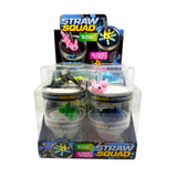 3D Printed Straw Decorations - 12 Pieces Per Retail Ready Display 26886