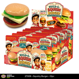 SquishZilla™ Build-A-Squish Burger Toy - 12 Pieces Per Retail Ready Display 27009