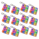 Light-Up Fidget Keypad Keychain - 12 Pieces Per Retail Ready Display 27052