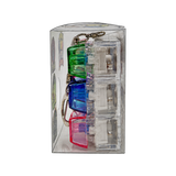 Light-Up Fidget Keypad Keyboard Keychain - 12 Pieces Per Retail Ready Display 27052