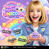 Fun Doh™ Petite Unicorn Magical Dumpling Squish Toy - 12 Pieces Per Retail Ready Display 27281