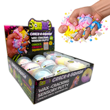 Fun Doh™ SquishZilla™ Wax-Cracking Sensory Putty - 12 Pieces Per Retail Ready Display 27282