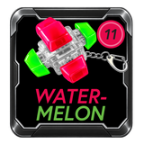 Sensory Fidget ClickZilla Keyboard Button Ball Keychain - 12 Pieces Per Retail Ready Display 27286