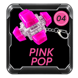 Sensory Fidget ClickZilla Keyboard Button Ball Keychain - 12 Pieces Per Retail Ready Display 27286