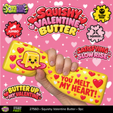 Fun Doh™ SquishZilla™ Slow Rise Jumbo Foam Valentine Butter Squishy - 9 Pieces Per Retail Ready Display 27560
