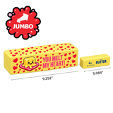 Fun Doh™ SquishZilla™ Slow Rise Jumbo Foam Valentine Butter Squishy - 9 Pieces Per Retail Ready Display 27560