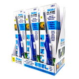 Utility Soft Flame Multi-Tool Lighter - 12 Pieces Per Retail Ready Display 41542 TORCH BLUE