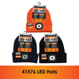 LED Knit Hat Floor Display Kit 24 Pieces Per Retail Ready Display 88466