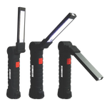 Rechargeable LED Work Flashlight with Magnetic Base - 4 Pieces Per Retail Ready Display 41670 ROUGHNECK