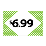 Merchandising Fixture - $6.99 Retail Tag 25 Per Pack 978400 NOVELTY INC