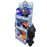 Winter Knit Hat Beanie and Glove Assortment Floor Display - 84 Pieces Per Retail Ready Display 88349