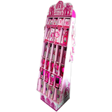 Breast Cancer Awareness Pink Assortment Floor Display - 78 Pieces Per Retail Ready Display 88475