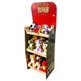 Plush Premium Assortment Floor Display - 24 Pieces Per Retail Ready Display 88484