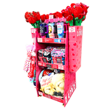 Valentine's Day Plush and Gift Assortment Floor Display - 48 Pieces Per Retail Ready Display 88505