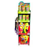 Kids Zone Plush Assortment Floor Display - 30 Pieces Per Retail Ready Display 88564