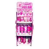 Breast Cancer Awareness Pink Support Squad Assortment Floor Display - 64 Pieces Per Retail Ready Display 88590