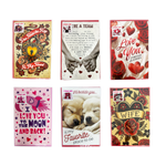 Valentines Day Glass Plush and Gift Assortment Floor Display - 56 Pieces Per Retail Ready Display Kit 88616 NOVELTY INC