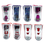 Valentines Day Glass Plush and Gift Assortment Floor Display - 56 Pieces Per Retail Ready Display Kit 88616 NOVELTY INC