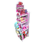 Valentines Day Glass Plush and Gift Assortment Floor Display - 56 Pieces Per Retail Ready Display Kit 88616 NOVELTY INC