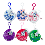 Valentines Day Glass Plush and Gift Assortment Floor Display - 56 Pieces Per Retail Ready Display Kit 88616 NOVELTY INC