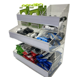 Technology Accessories Assortment 9-Bin Countertop Display 88700 NOVELTY INC