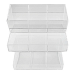 Merchandising Fixture - Acrylic Nine Bin Bulk Display 971620 NOVELTY INC