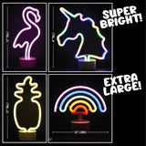 Neon Sign Assortment Floor Display (Sheetz Exclusive) - 17 Pieces Per Retail Ready Display 88455