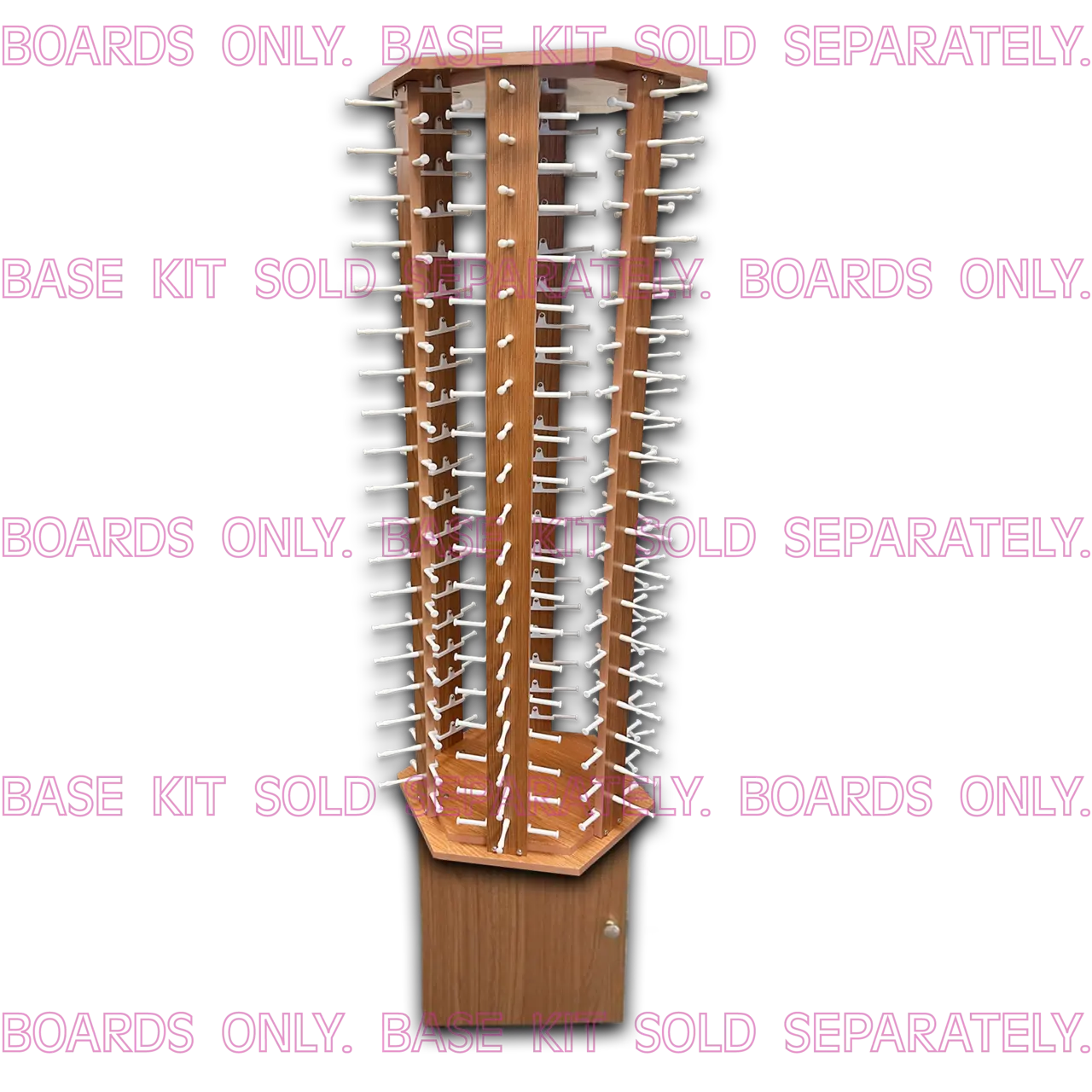 Merchandising Fixture - Driver's Edge Spinner Rack Body Boards Kit 977750 NOVELTY INC