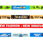 Merchandising Fixture - 3' Shelf Strip Set 4 Strips 977850 NOVELTY INC