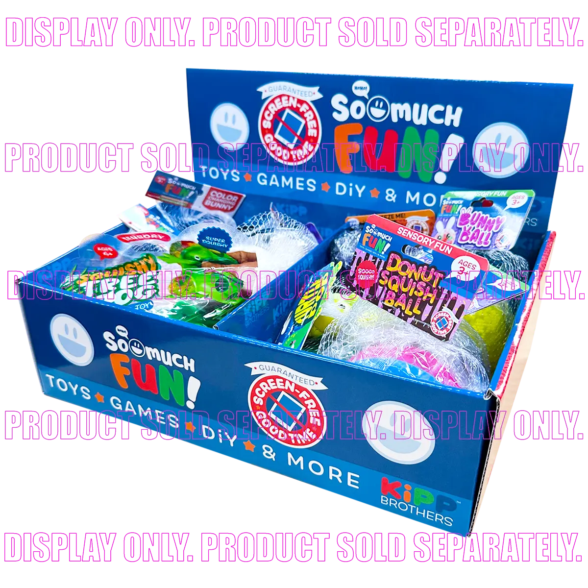 Merchandising Fixture - So Much Fun Toy Bin Shelf Display ONLY 978970 KIPP BROTHERS
