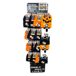 Custom Knit Hat Beanie LED Light +Halloween Assortment Floor Display - 18 Pieces Per Retail Ready Display Kit 88689 NOVELTY INC