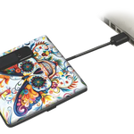 Cigarette Case with USB Coil Lighter - 8 Pieces Per Retail Ready Display 25633 SMOKEZILLA