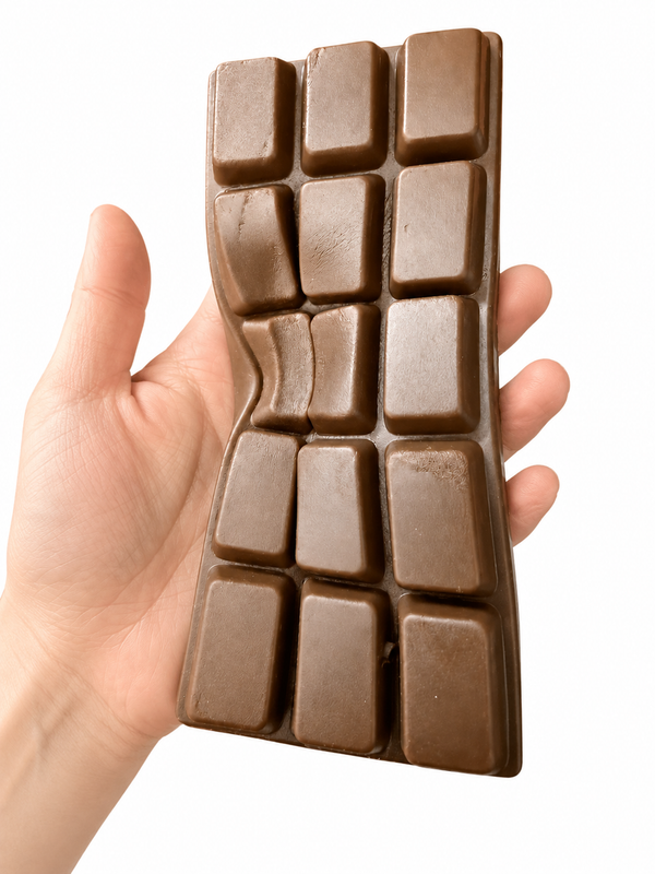 Fun Doh SquishZilla™ Slow Rise Scented Squishy Chocolate Bar - 12 Pieces Per Retail Ready Display 26852