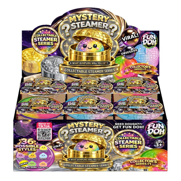 Fun Doh Fancy Mystery Dumpling Toy - 12 Pieces Per Retail Ready Display 26654