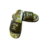 Himpy Slides - Mens Jack Herer Desert Sand Sandal - 1 Pair Per Pack ALL STUFF 420