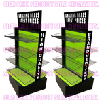 Merchandising Fixture - Smokezilla Spinner Rack Header Sign ONLY 979310 NOVELTY INC
