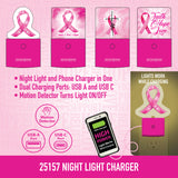 Breast Cancer Awareness Pink Support Squad Assortment Floor Display - 89 Pieces Per Retail Ready Display 88560