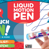 Liquid Motion Water Pen - 12 Pieces Per Retail Ready Display 25263