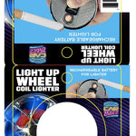 Light-up Coil Lighter Wheel - 6 Pieces Per Retail Ready Display 25771 CAR VIBEZ