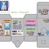 Squishy Pets Keepsake - 12 Pieces Per Retail Ready Display 25820 KIPP BROTHERS