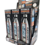 18 oz Stainless-Steel Flask and Safe - 6 Pieces Per Retail Ready Display 22931 ROUGHNECK