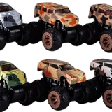 Friction Toy Car Monster Truck Assortment - 8 Pieces Per Retail Ready Display 20474 KIPP BROTHERS